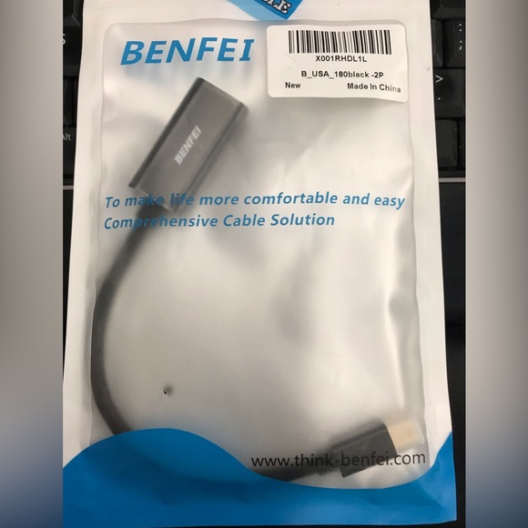 BENFEI Mini DisplayPort to HDMI Adapter, 4K Adapter Compatible Mac - Picture 2 of 2